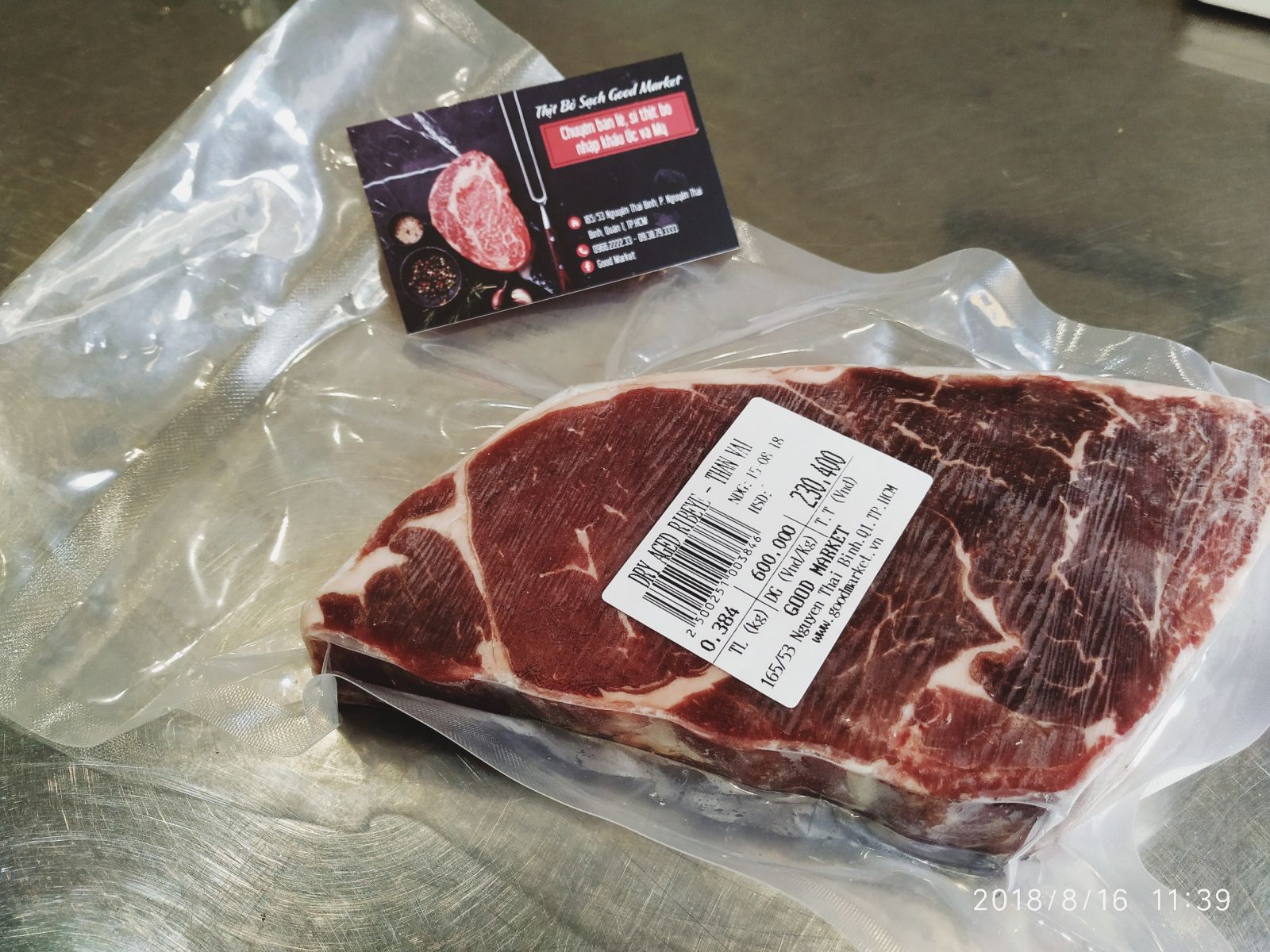thịt bò Úc tại Good Market